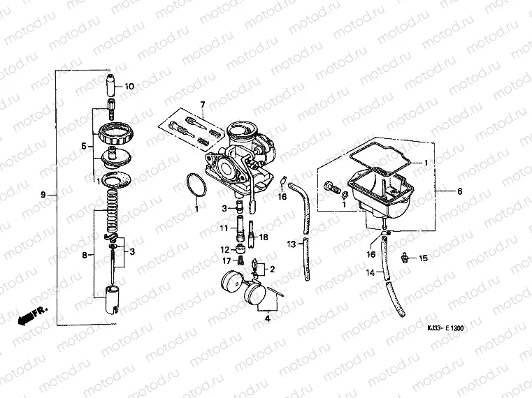 E-13 CARBURETOR