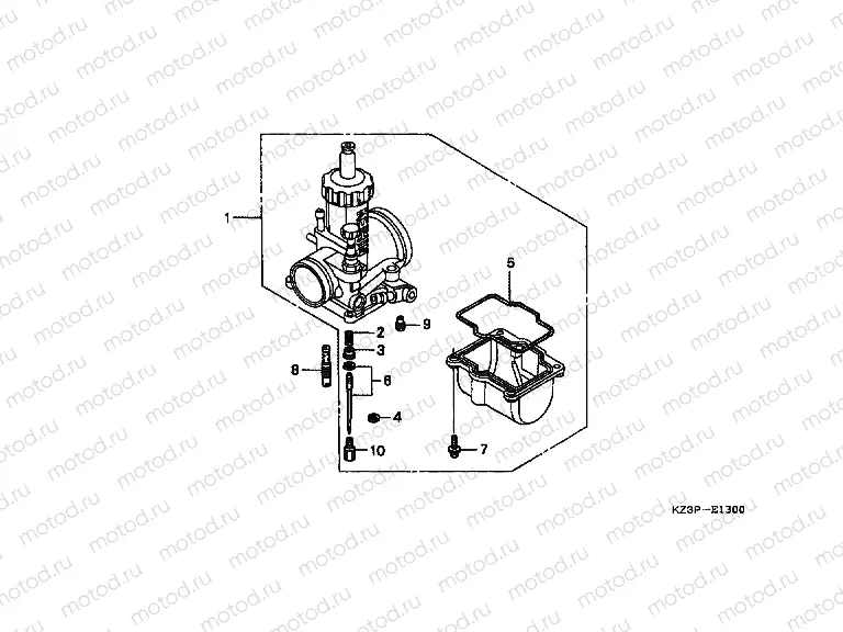 E-13 CARBURETOR OPTIONAL PARTS KIT (1)