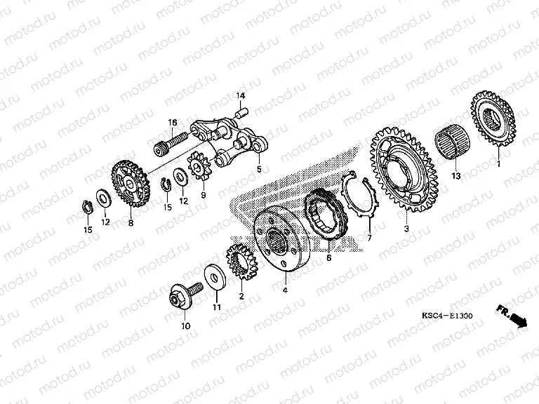 E-13 CLUTCH COUPLING START