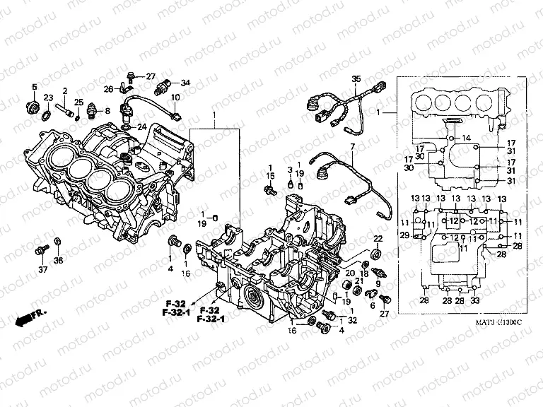 E-13 CRANKSHAFT