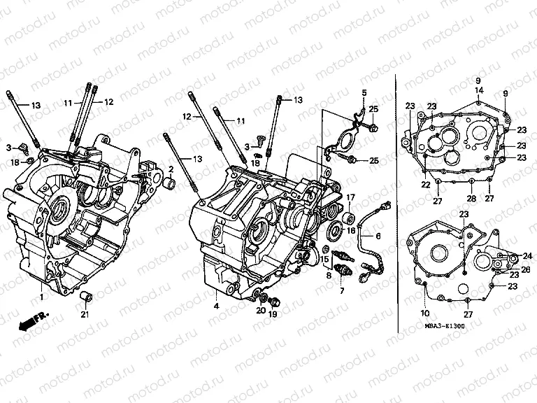 E-13 CRANKSHAFT