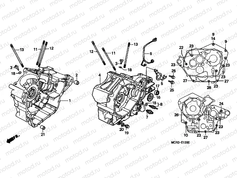 E-13 CRANKSHAFT