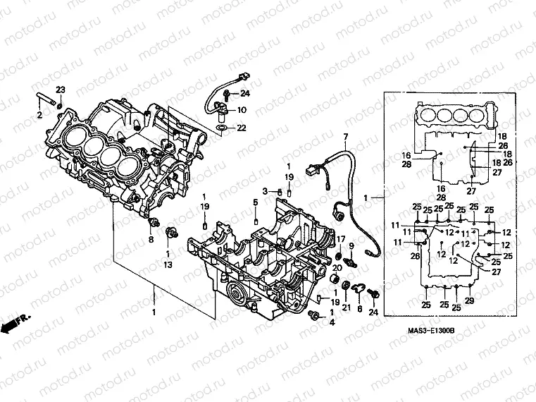 E-13 CRANKSHAFT