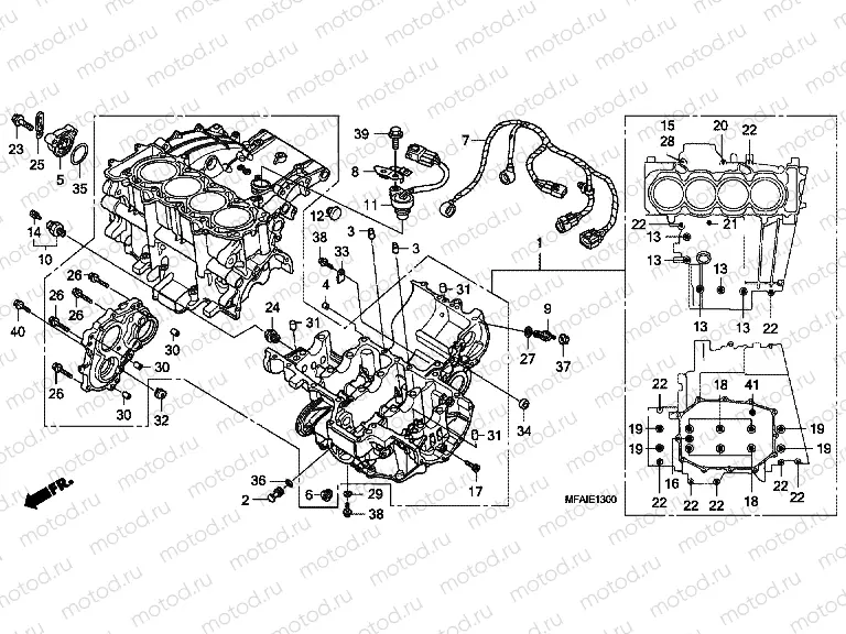 E-13 CRANKSHAFT