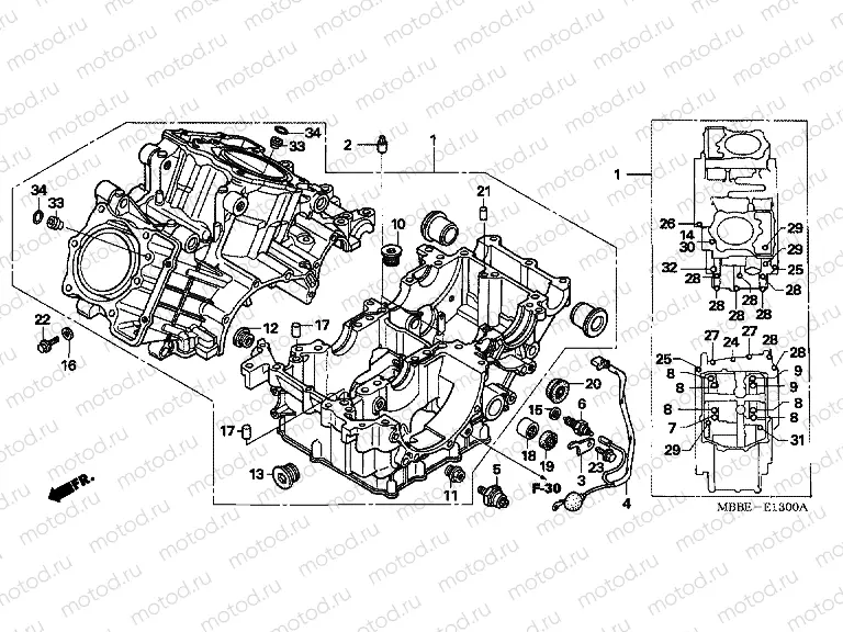 E-13 CRANKSHAFT