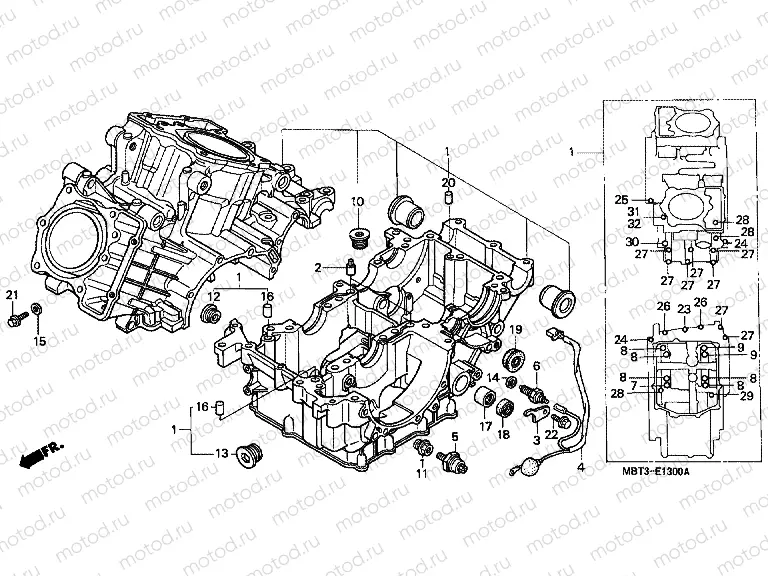 E-13 CRANKSHAFT
