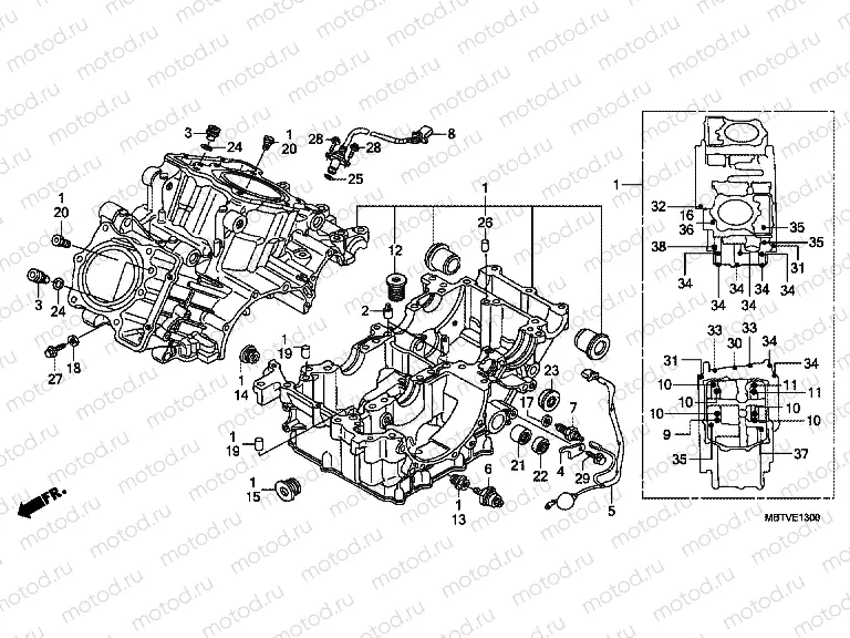 E-13 CRANKSHAFT