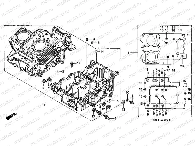 E-13 CRANKSHAFT