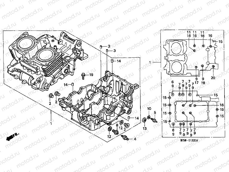 E-13 CRANKSHAFT