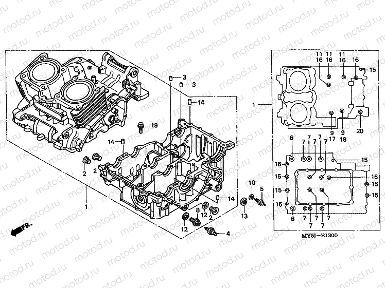 E-13 CRANKSHAFT