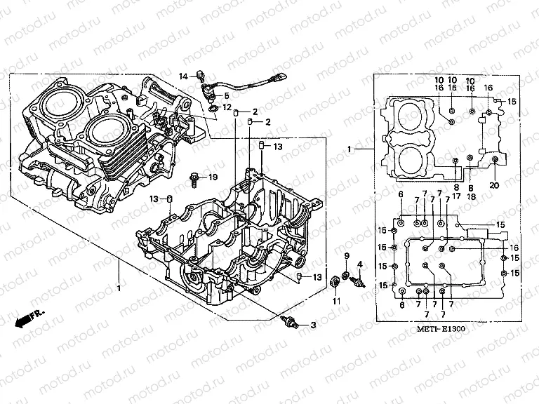 E-13 CRANKSHAFT