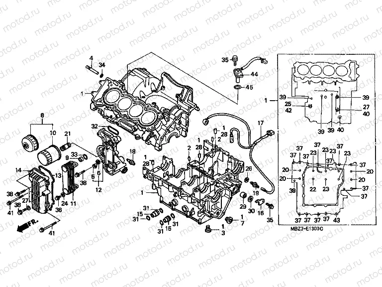 E-13 CRANKSHAFT