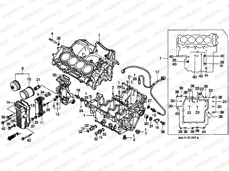 E-13 CRANKSHAFT