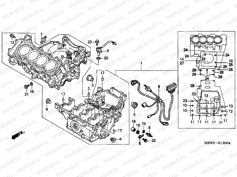 E-13 CRANKSHAFT