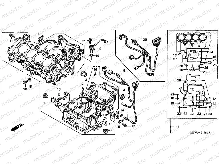 E-13 CRANKSHAFT