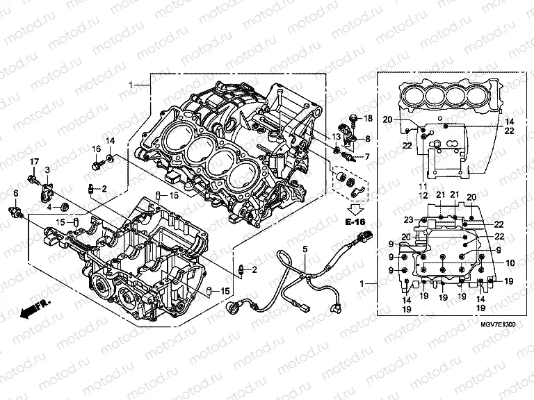 E-13 CRANKSHAFT