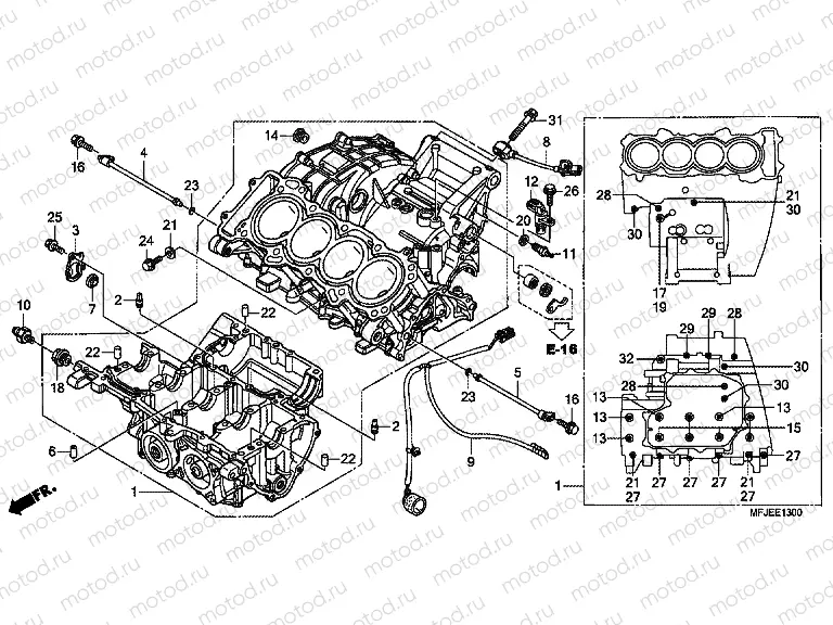 E-13 CRANKSHAFT