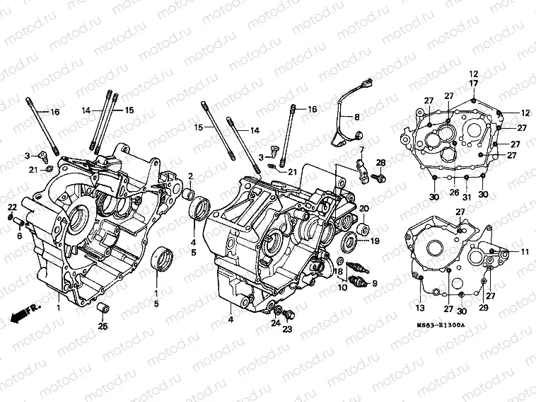 E-13 CRANKSHAFT