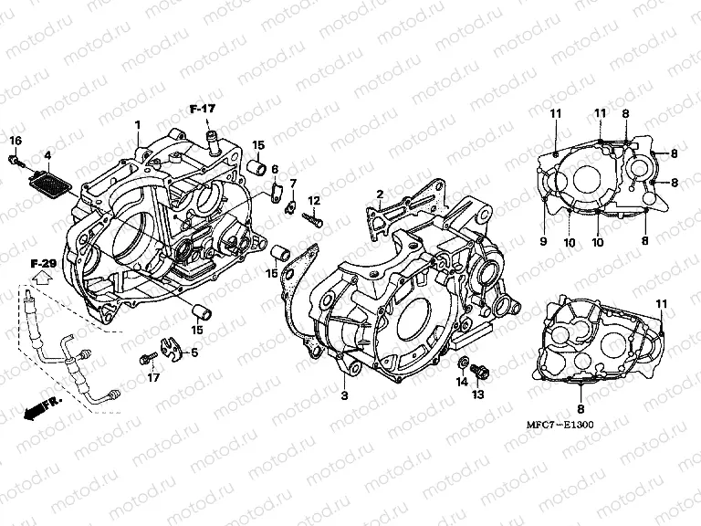 E-13 CRANKSHAFT