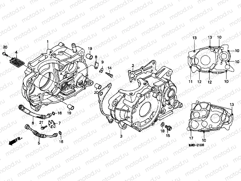 E-13 CRANKSHAFT