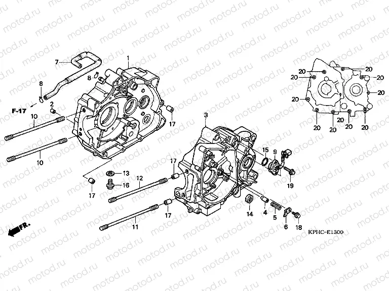 E-13 CRANKSHAFT