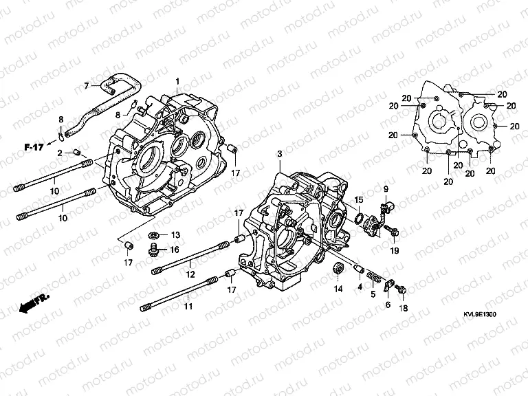 E-13 CRANKSHAFT