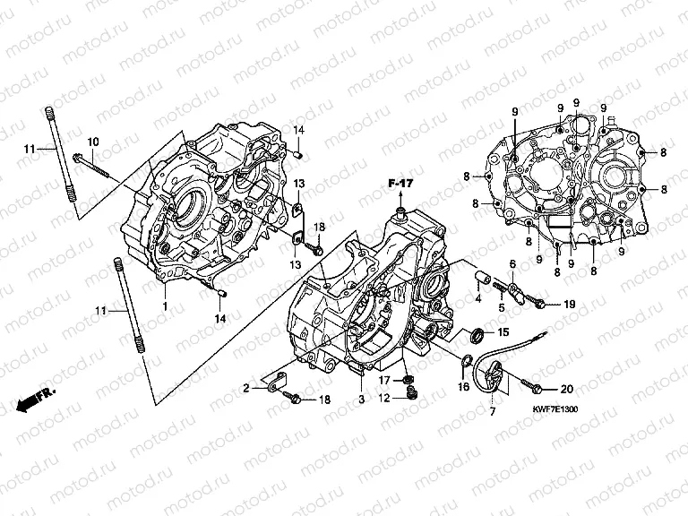 E-13 CRANKSHAFT