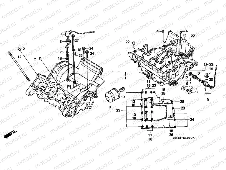 E-13 CRANKSHAFT KIT