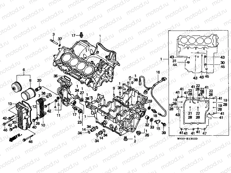 E-13 CRANKSHAFT KIT