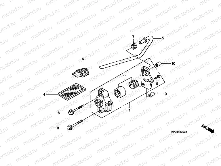 E-13 OIL PUMP