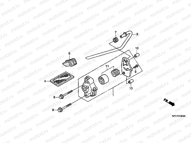E-13 OIL PUMP