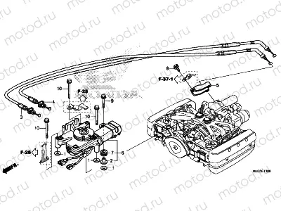 E-13 REVERSE SHIFT ACTUATOR