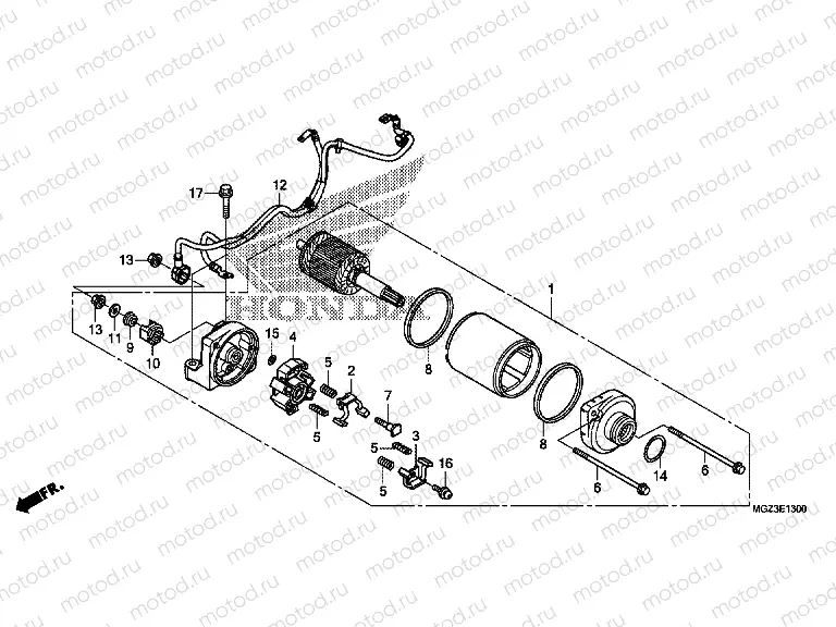 E-13 STARTER ENGINE