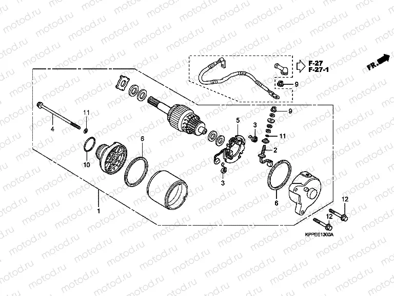 E-13 STARTER ENGINE
