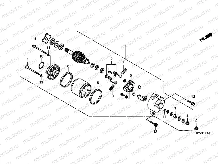E-13 STARTER ENGINE (MITSUBA)