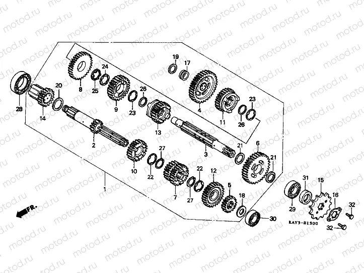 E-13 TRANSMISSION