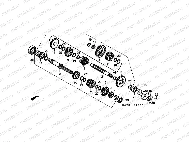 E-13 TRANSMISSION