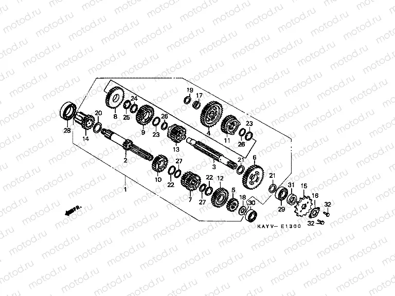 E-13 TRANSMISSION