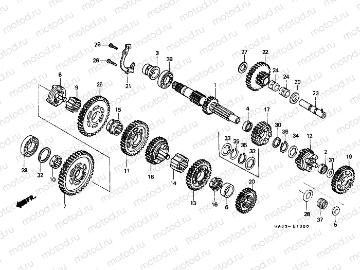 E-13 TRANSMISSION