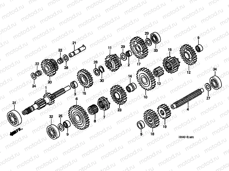 E-14-1 TRANSMISSION (ES)