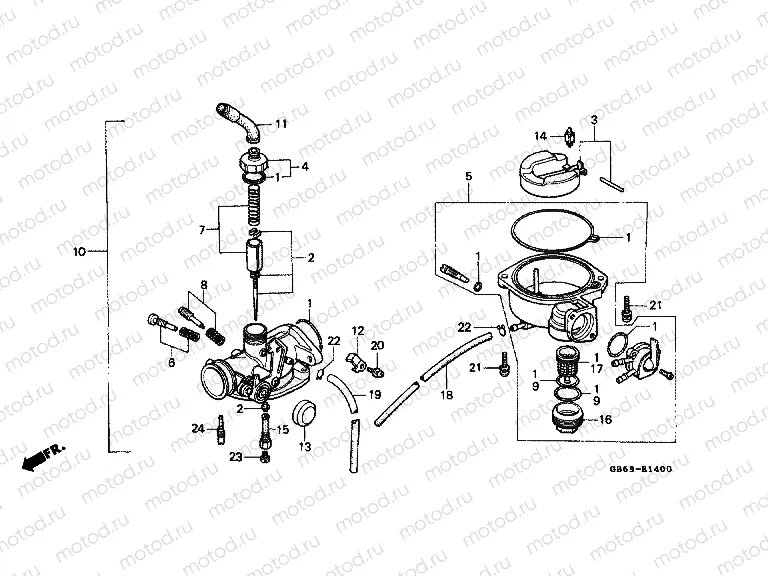 E-14 CARBURETOR