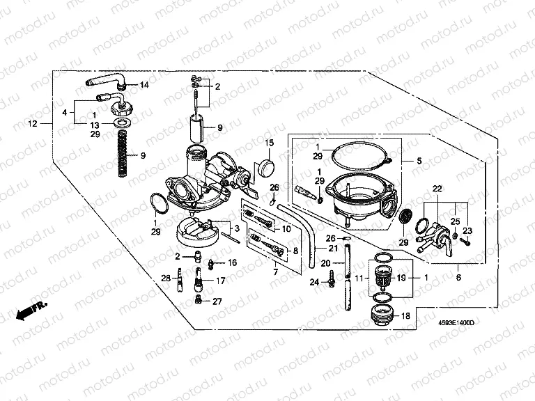 E-14 CARBURETOR