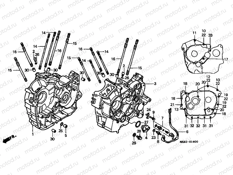 E-14 CRANKSHAFT