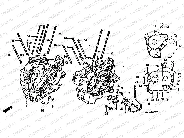 E-14 CRANKSHAFT