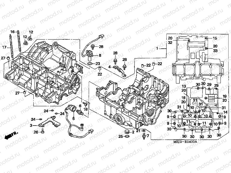 E-14 CRANKSHAFT