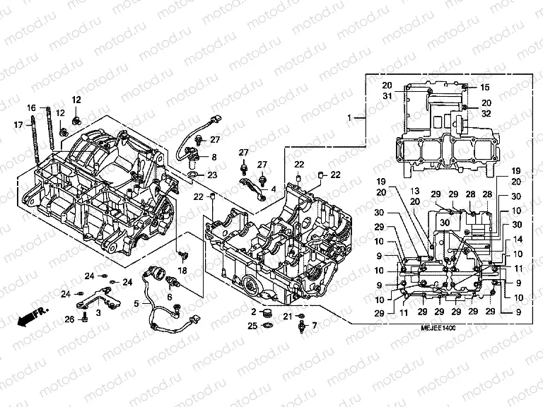 E-14 CRANKSHAFT