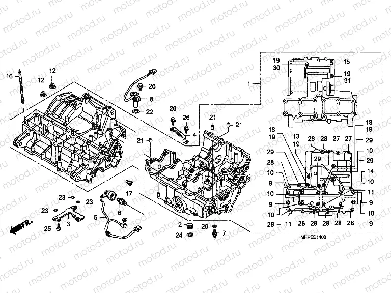 E-14 CRANKSHAFT