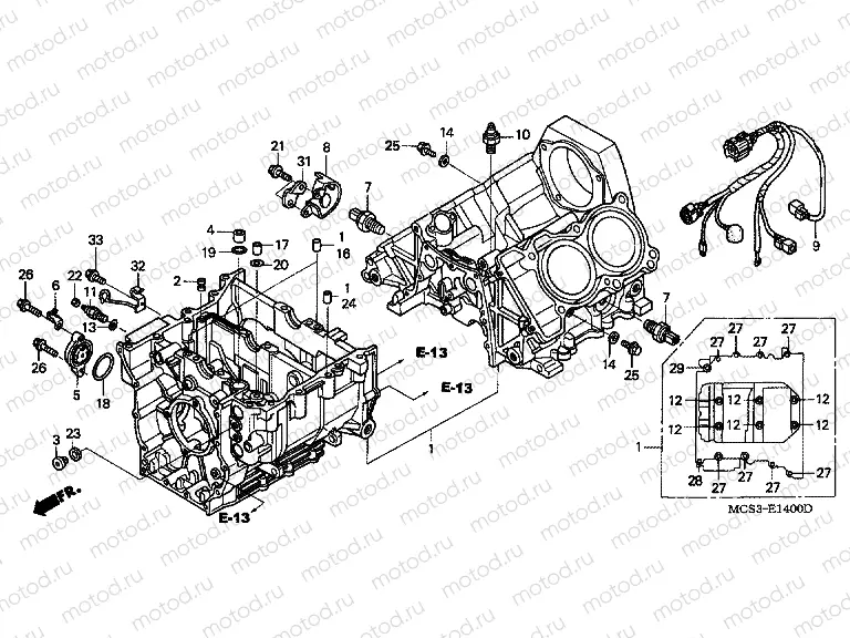 E-14 CRANKSHAFT