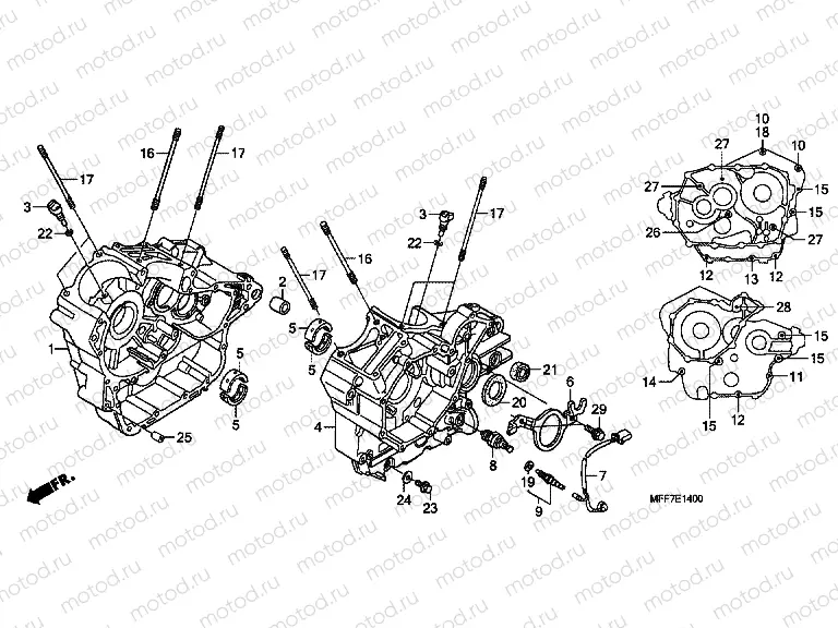 E-14 CRANKSHAFT