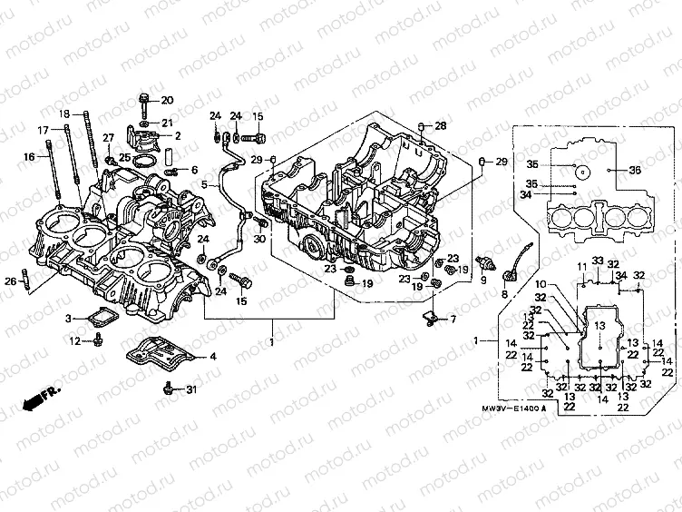 E-14 CRANKSHAFT